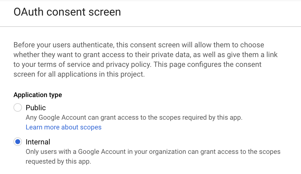 Screenshot showing OAuth consent screen ready for approval.